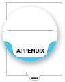 Avery Style Letter Size Bottom Tab APPENDIX (81937)25 Per Bag